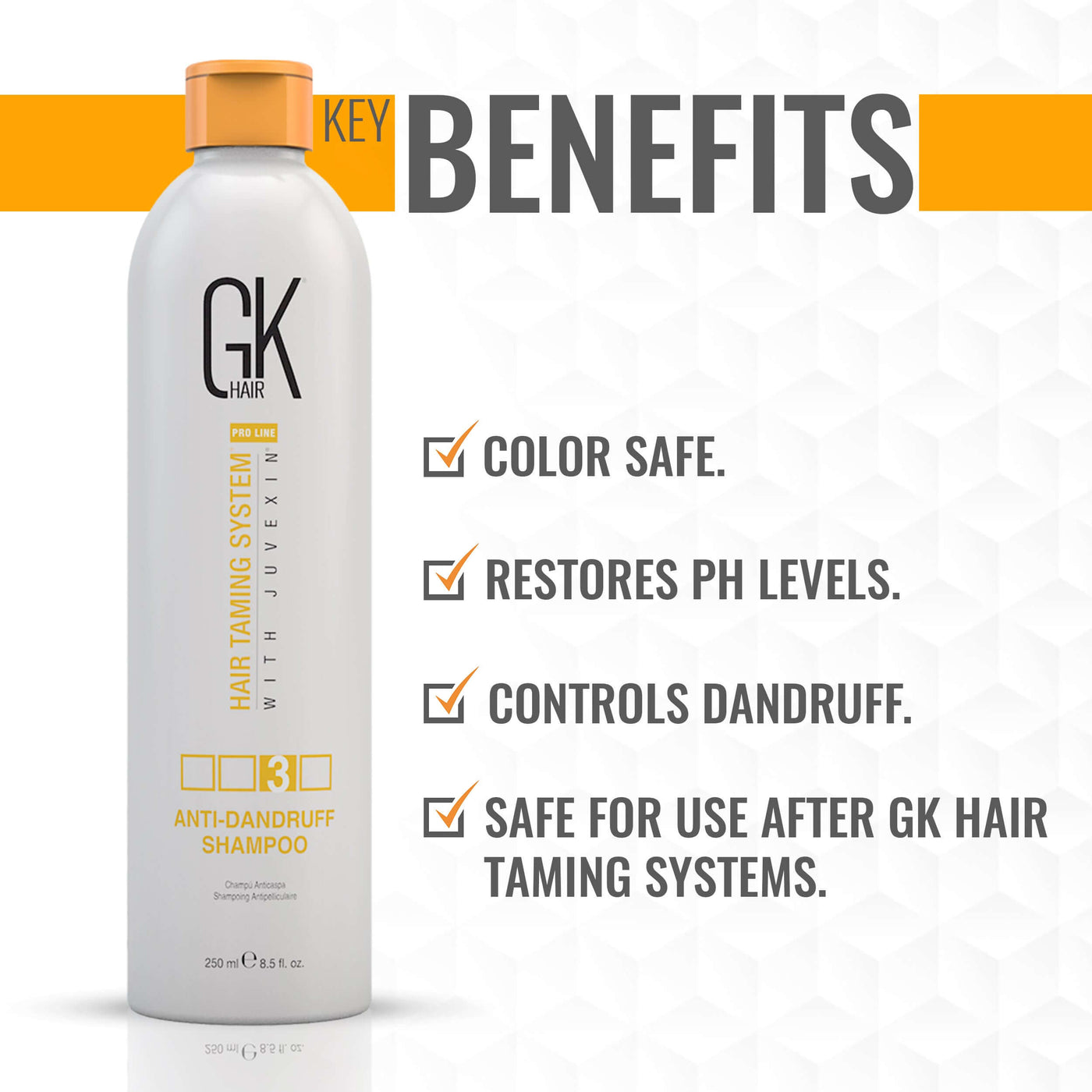 Benefits Anti Dandruff Shampoo for all hair types