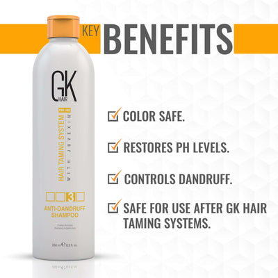 Benefits Anti Dandruff Shampoo for all hair types