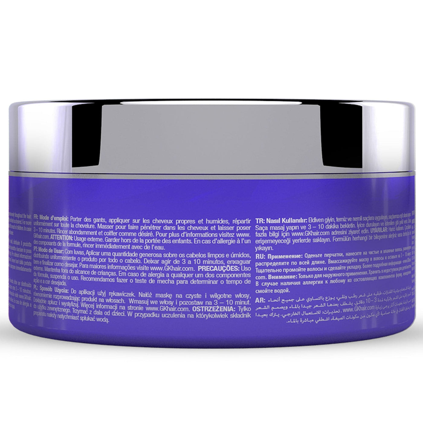 levender bombshell masque - hair color masque GK Hair